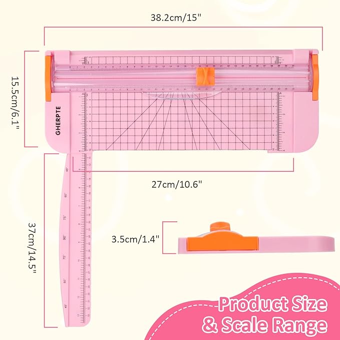 A4 Paper Cutter 12 Inch Titanium Paper Trimmer Scrapbooking Tool - Image 4