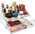 ZHIAIstackable storage drawer, transparent acrylic storage box, cosmetics and - Image 3