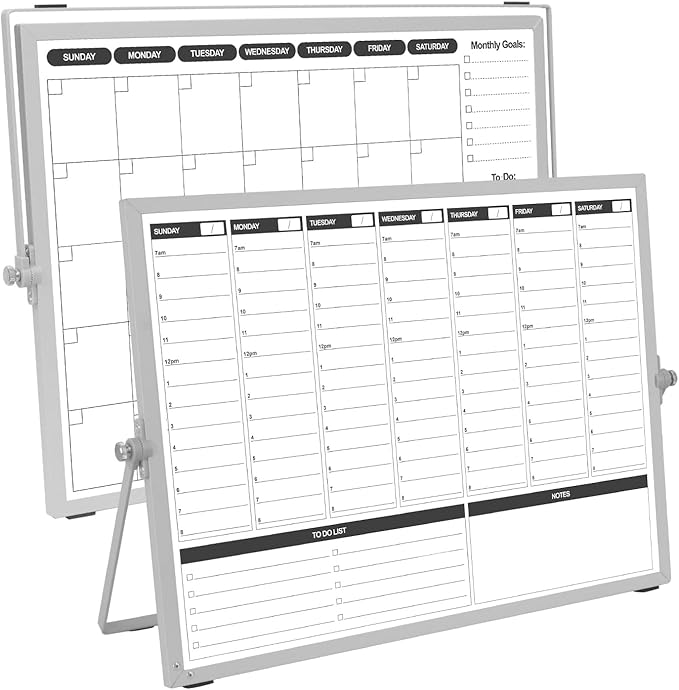 Planning Boards, Double-Sided Weekly Calendar Schedule Board by KODAPAGE