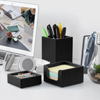 CMLKLZD Black Desk Organizer Set of 3 - Image 6