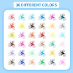 huesamhi Journal Planner Pens 36 Vibrant Colors, 0.4mm Fine Point Markers - Image 2