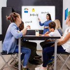 H-Qprobd Dry Erase Board for Wall Aluminum Presentation Magnetic Whiteboard - Image 4