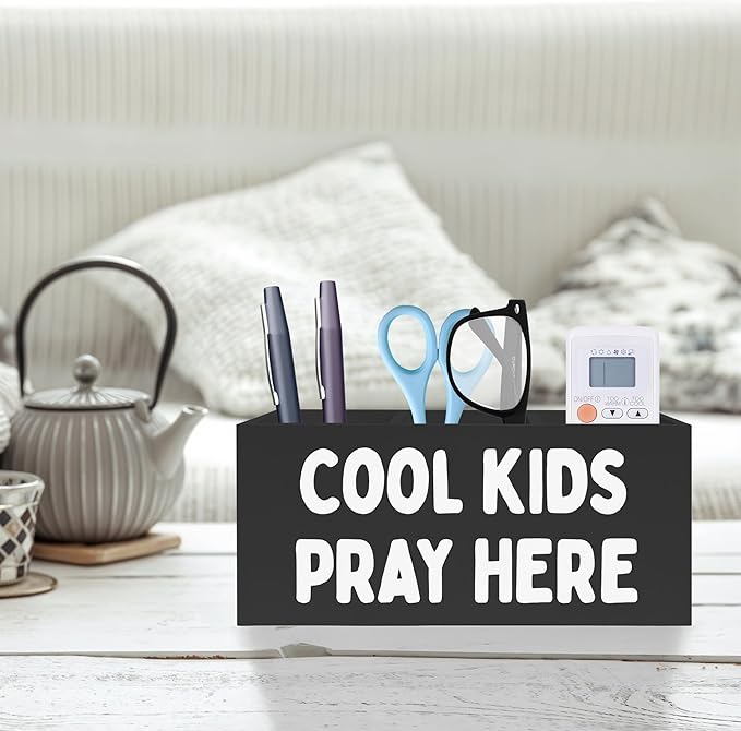 Exqcom Christian Pen Pencil Crayon Holder - Image 2