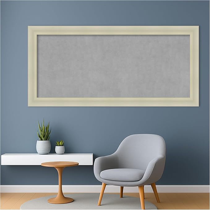 Amanti Art Silver Framed Magnetic Board 25x53 Oversize Vision Board - Image 5