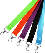 YOUOWO 5 Pack 5Colours Lanyards - Image 6