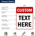Custom Sign, Custom Sign for Business, Indoor/Outdoor use. 36x48 Inches - Image 6
