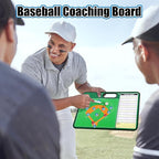 Torlam Magnetic Dry Erase Coach Board, Basketball Coaching Clipboard - Image 6