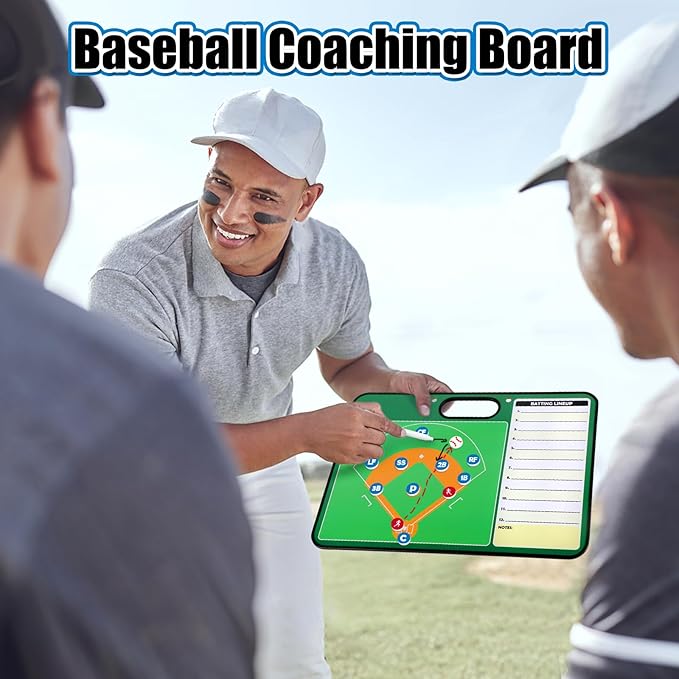 Torlam Magnetic Dry Erase Coach Board, Basketball Coaching Clipboard - Image 6
