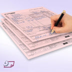 NextDayLabels - Pack of 500 Sheets 8-1/2" x 11" Letter Size CFB NCR Paper - Image 3