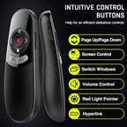 2 in 1 USB Type C Presentation Clicker - Image 2