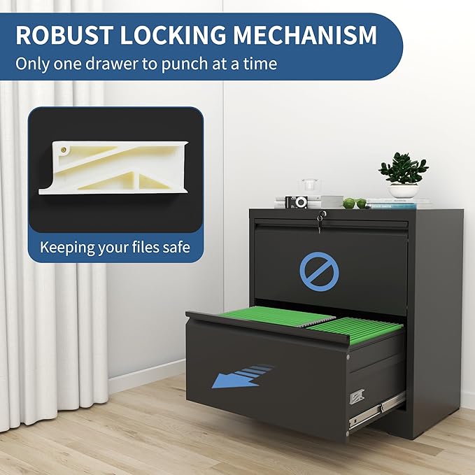 FLIXELIO 2-Drawer File Cabinet - Image 4