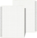 AHGXG Graph Paper Notebook Spiral 2 Pack by AHGXG