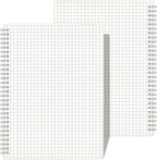 AHGXG Graph Paper Notebook Spiral 2 Pack by AHGXG