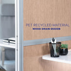 VIVO Modular Wall System, 2 PET Panels, Modern Professional Office Cubicle - Image 9