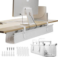 Ascrono Original No Drill Under Desk Cable Management Tray 40.6" by Ascrono
