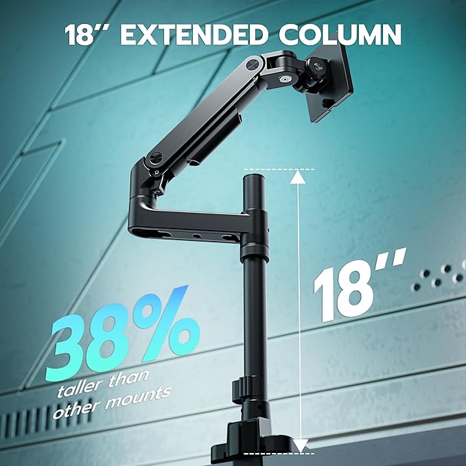 ARES WING Heavy Duty Monitor Arm - Image 3
