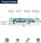 Custom Sign, Custom Street Sign, 11 Font Colors, 13 Font Styles, 4 Hole Options - Image 6