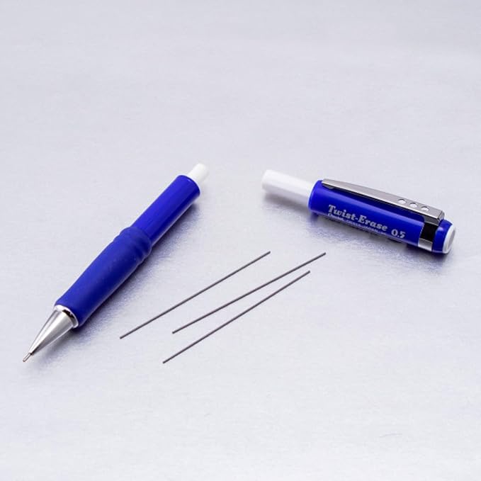 Pentel Twist Erase III Premium Mechanical Pencil 0.5mm 4 pack Assorted Barrels - Image 5