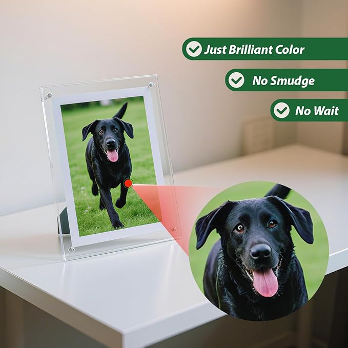 Uinkit Glossy Inkjet Photo Paper 8.5x14 Legal Size, 48lb 180gsm, 100 Sheets - Image 4