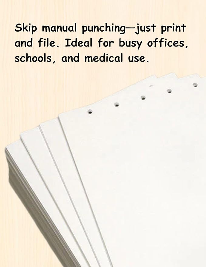 Limited Papers Writing and Copy Paper, Variation of Colors 8.5" x 11", 5 Hole - Image 4