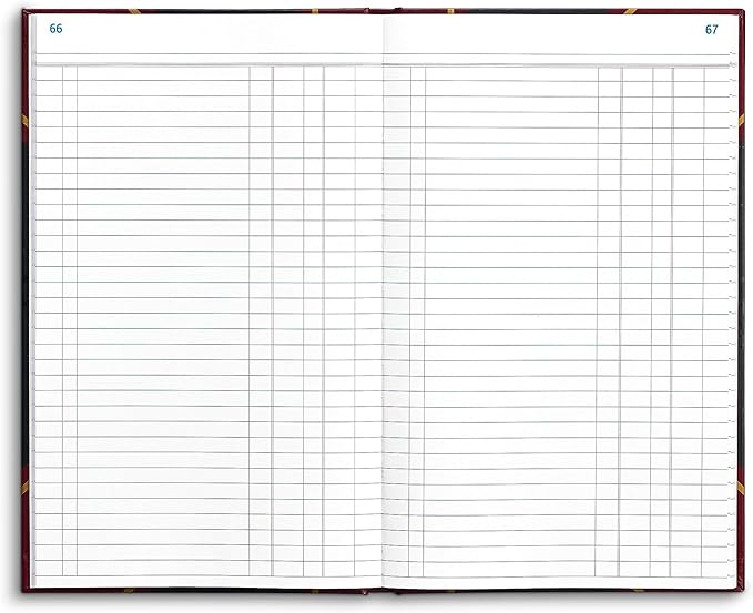 STAPLES Ledger Book, 150 Sheets – Hardbound Record Book - Image 2