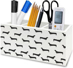 QZQE Black Dachshund Pen Pencil Holder Organizer by Unknown