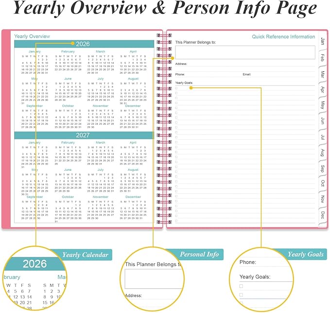 2026 Planner - Planner 2026 from January 2026 to December 2026 - Image 5