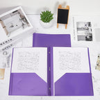 Lincia 100 Pcs Plastic Folders - Image 6