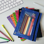 YoeeJob Binder Pouches for 3 Ring Binder, Pencil Pouch Pen Holder Case - Image 3
