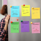 Eaasty 9 Pieces While You were Out Pads 4 x 5 Inches Assorted Colors Sticky - Image 7