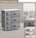Sorbus Dresser with 7 Drawers - Image 4