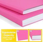 SUNEE File Folders, 30 Pack Manilla Folders 8.5 x 11, Colored File Folders Home - Image 5
