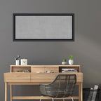 Amanti Art Black Framed Magnetic Board 23x51 Oversize Vision Board - Image 5