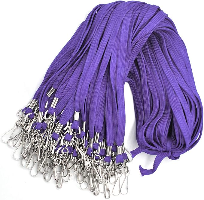 Bird Fiy Lanyard 100 Pack Bulk Badge Lanyards by BirdFiy