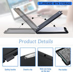 Ireer 12 Pcs Plastic Clipboard - Image 3