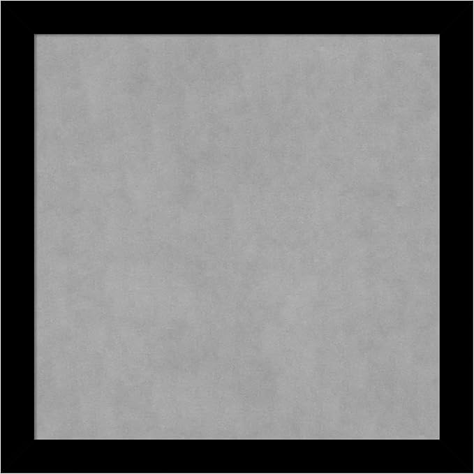 Amanti Art Black Framed Magnetic Board 27x27 Medium Vision Board by AmantiArt