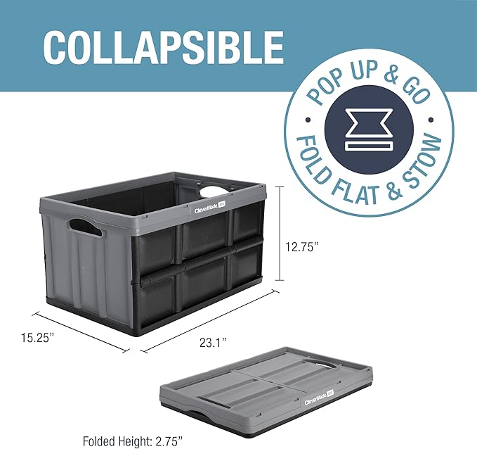 CleverMade Collapsible Storage Bins - Image 2