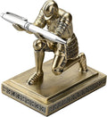 Amoysanli Knight Pen Holder Desk Organizers and Accessories Desk Decor Resin by Amoysanli