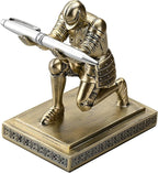 Amoysanli Knight Pen Holder Desk Organizers and Accessories Desk Decor Resin by Amoysanli