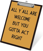 APIILVPQ Retro Clipboard，Welcome Clipboards by Unknown