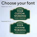 Custom Decorative Outdoor Metal Sign, Personalized Aluminum, Customized Driveway - Image 9