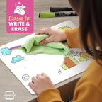 Scribbledo 12 Small White Board Dry Erase Boards Classroom Pack Mini White - Image 9