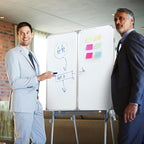 72” x 40” Foldable Whiteboard Dry Erase Board Large Tri Folding Whiteboard - Image 5