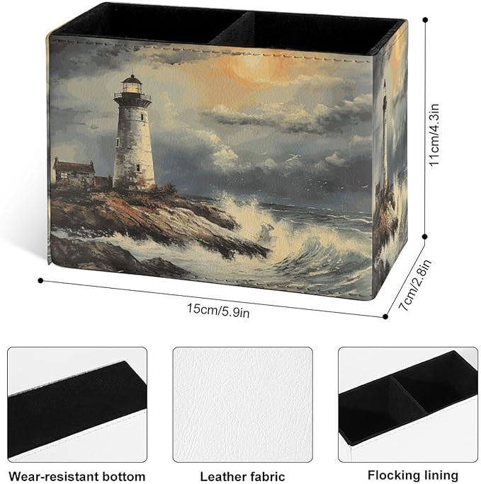 Famame Lighthouse Vintage Sea Pencil Holder - Image 3