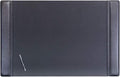 Dacasso Black Leather 38" x 24" Side-Rail Desk Pad by Dacasso