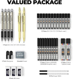 Nicpro 37PCS Gold Art Mechanical Pencil Set - Image 6
