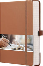 EMSHOI Lined Journal Notebook, 120 gsm Leather Hardcover by EMSHOI