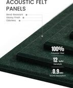 Large Felt Bulletin Board 36"x24", Cork Board Alternative - Image 4