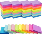 Mini Sticky Notes1.5x2 in Post, 10 Bright Colors Small Sticky Notes Pad Strong by HQCME