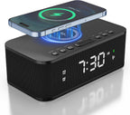 digital alarm clock white noise, loud digital alarm, main product view